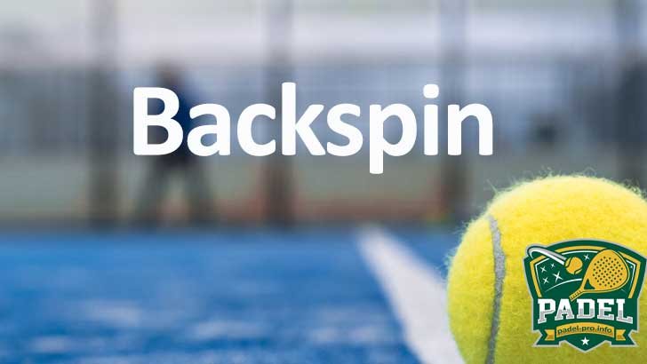 Backspin en Pádel