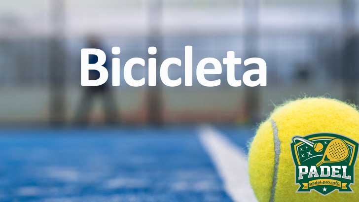Bicicleta en Pádel
