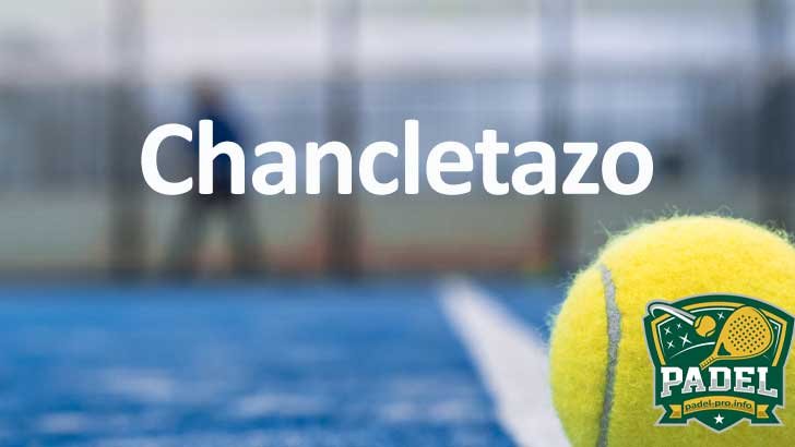 Chancletazo en Pádel